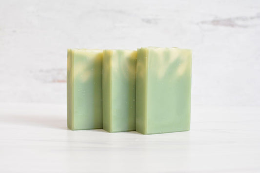 Green Irish Spring Handmade Artisan Soap