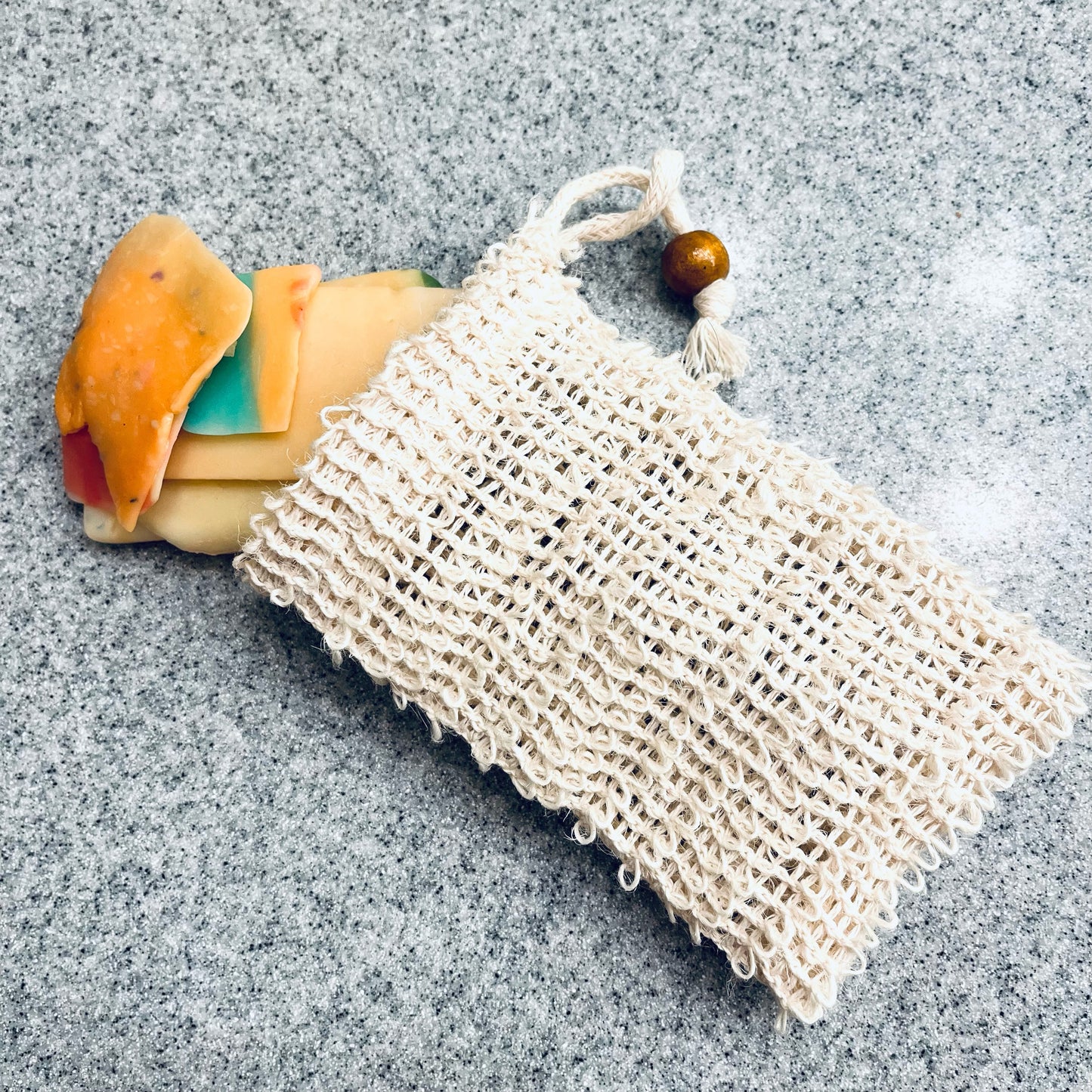 Soap Saver Sisal Exfoliating Bag